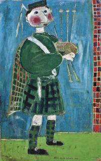 Dora Holzhandler - Piper; and Figures in a park