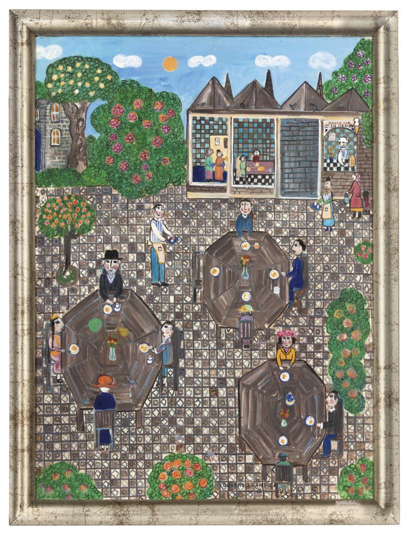 Dora Holzhandler - Regents Park cafeteria; and The Lovers