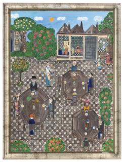 Dora Holzhandler - Regents Park cafeteria; and The Lovers