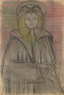 Dora Maar - Autoportrait au manteau