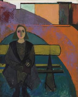 Dora Maar - Femme au banc vert