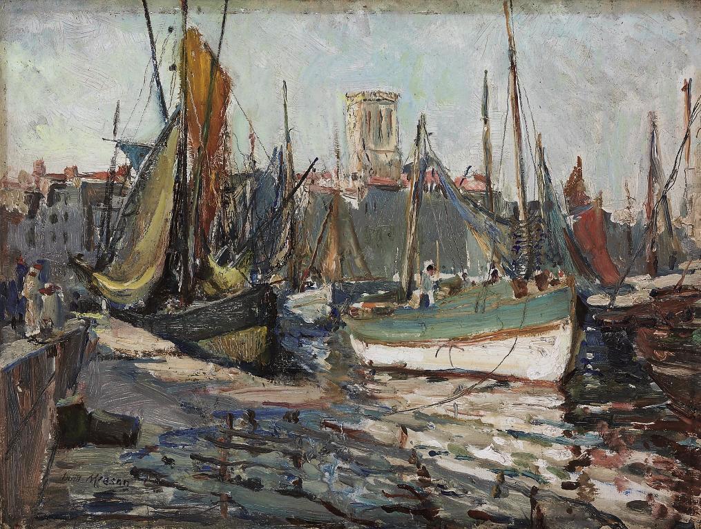 Dora Meeson - High tide, La Rochelle