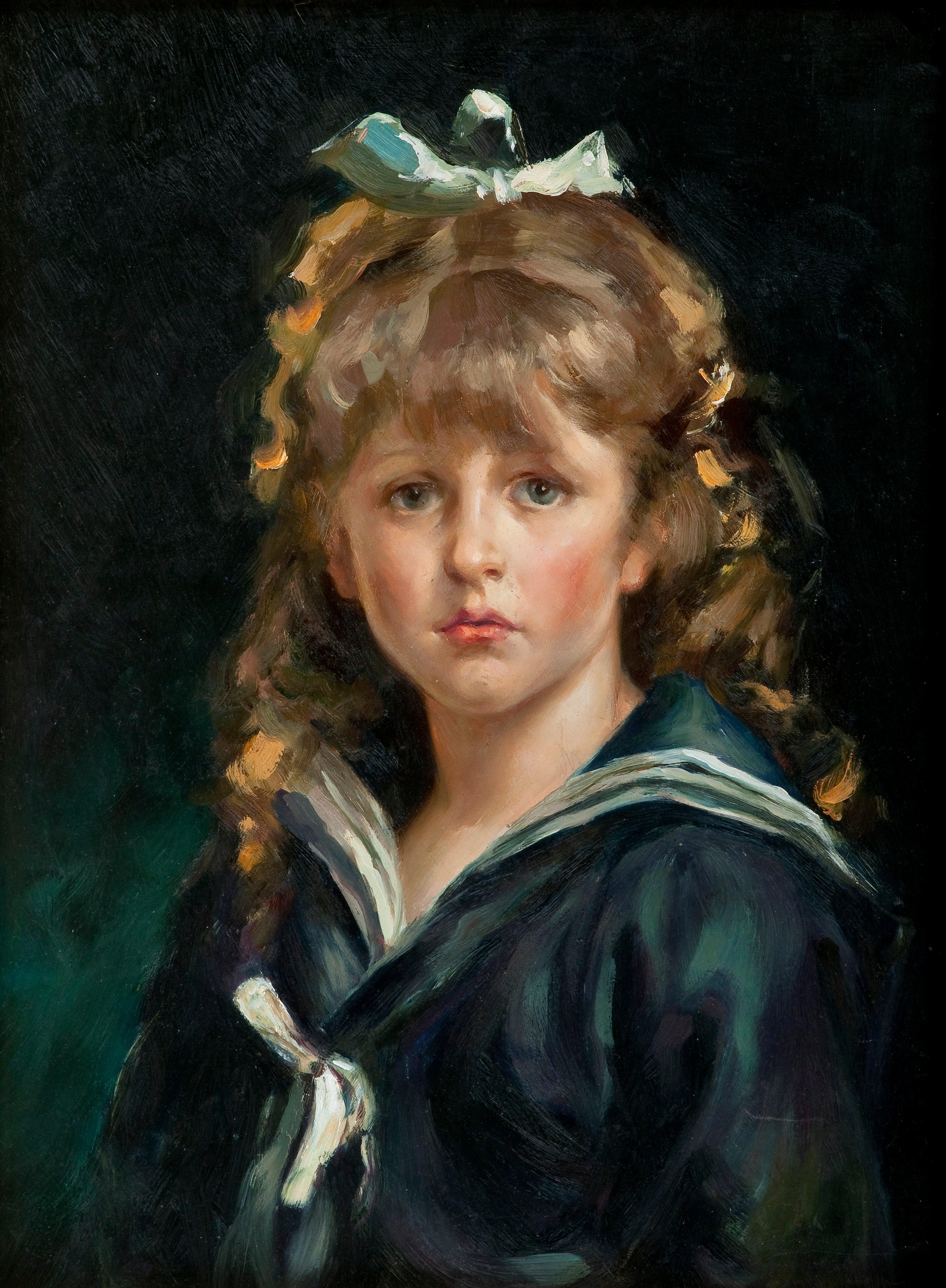Dora Wahlroos - Girl In A Sailor Dress