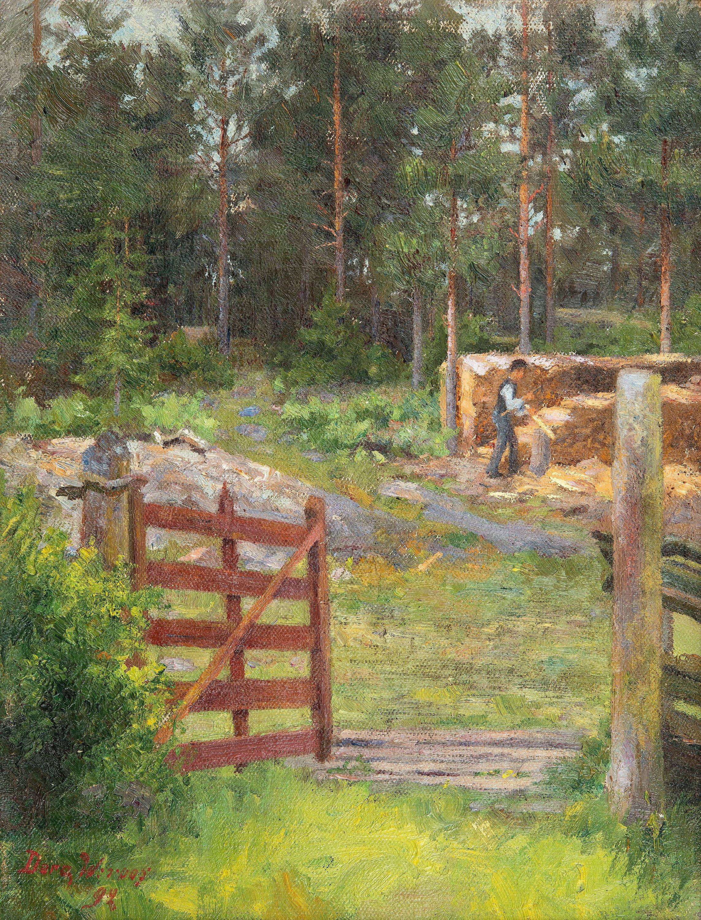 Dora Wahlroos - Woodchopper.