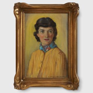 Dora Wilson - Portrait in Yellow