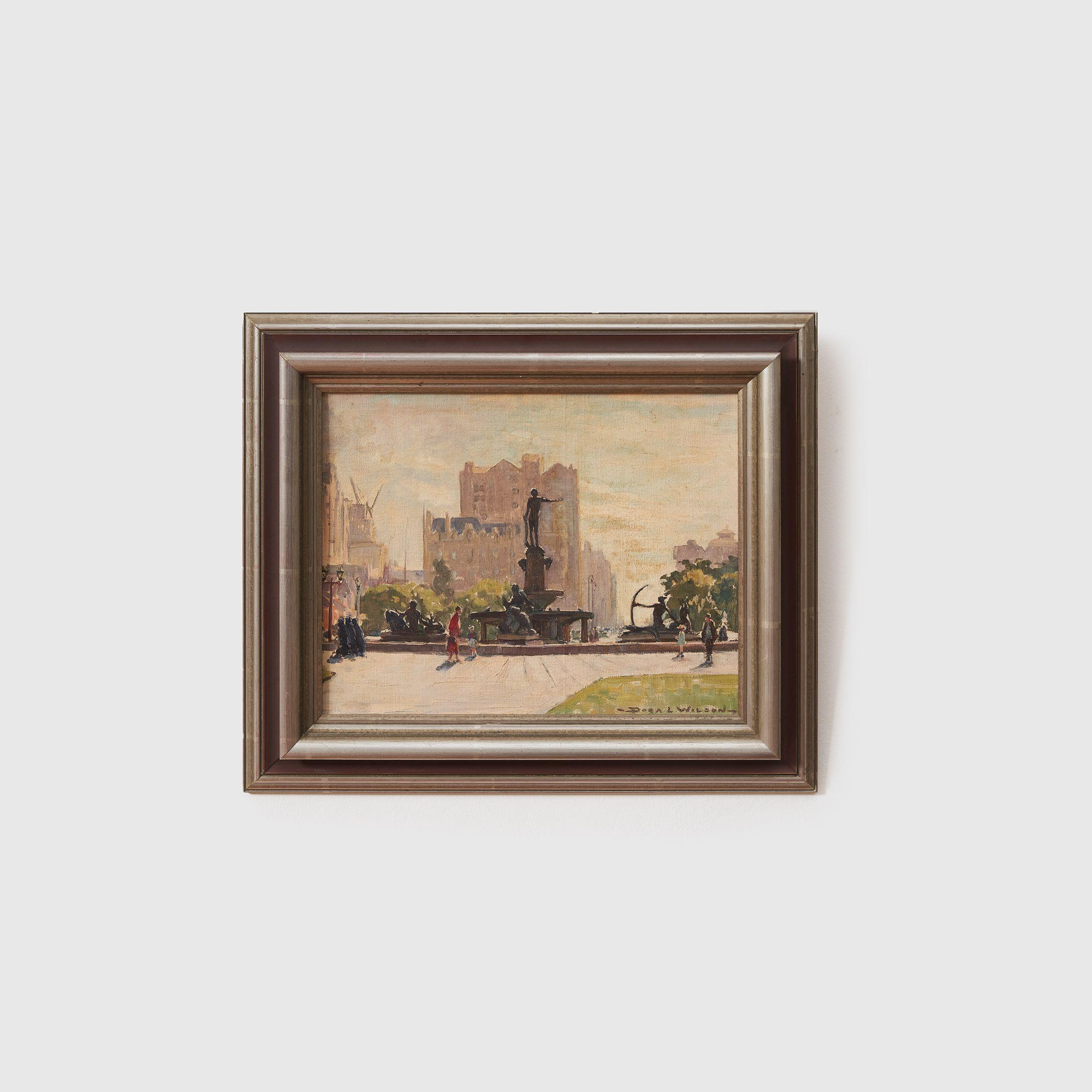 Dora Wilson - The Archibald Fountain, Sydney, c.1932