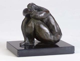 Doris Caesar - Seated nude