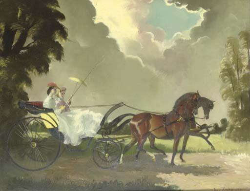 Doris Clare Zinkeisen - A country ride