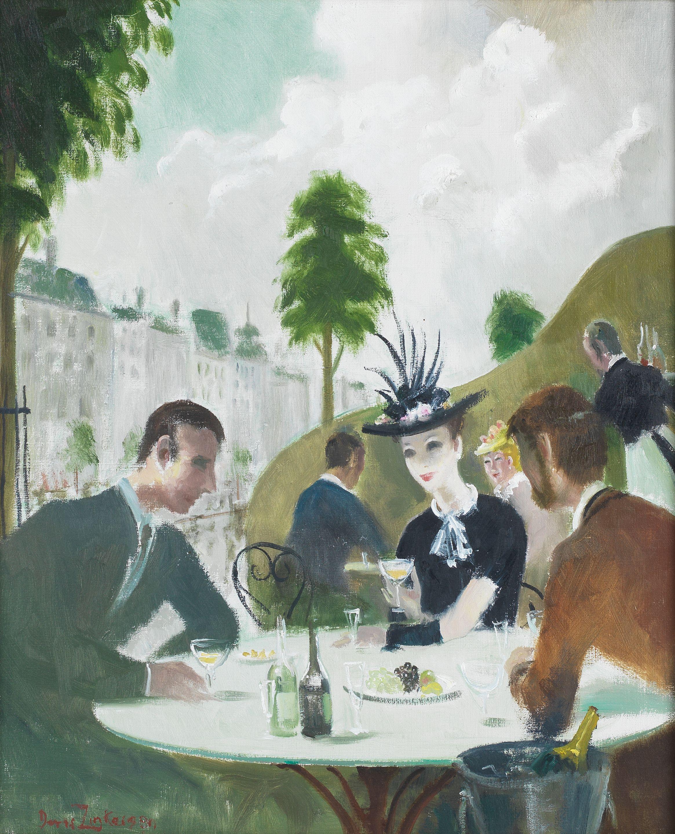 Doris Clare Zinkeisen - Champs-Élysées
