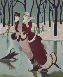 Doris Clare Zinkeisen - Ermine And Sable