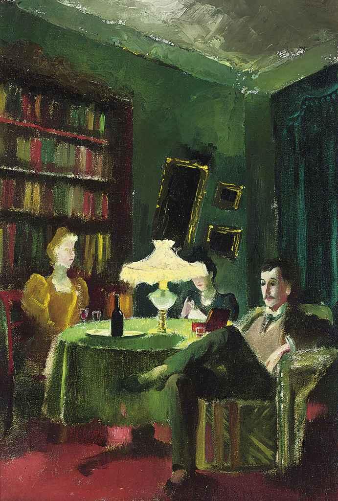 Doris Clare Zinkeisen - In the drawing room