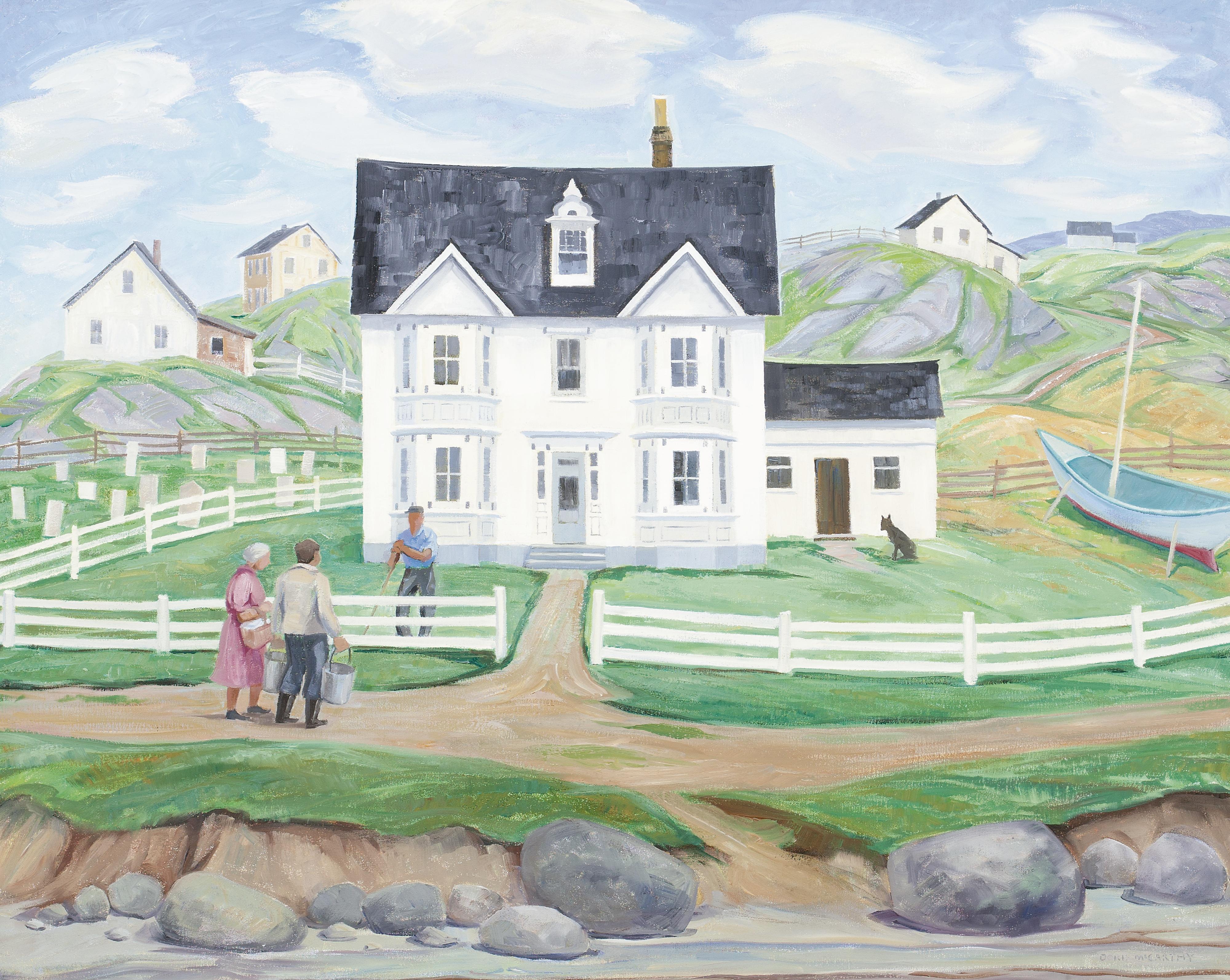 Doris Jean Mccarthy - Captain Troake\'S House, Hart\'S Cove, Nfld