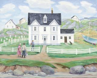 Doris Jean Mccarthy - Captain Troake\'S House, Hart\'S Cove, Nfld