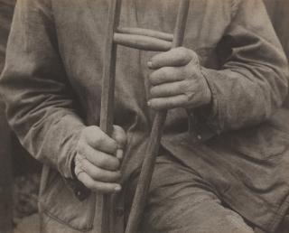 Doris Ulmann - Hands and Crutch