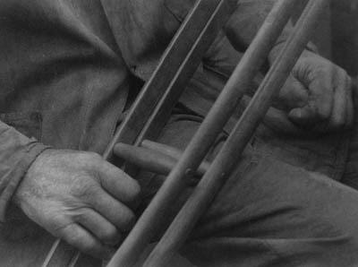 Doris Ulmann - Hands and crutches