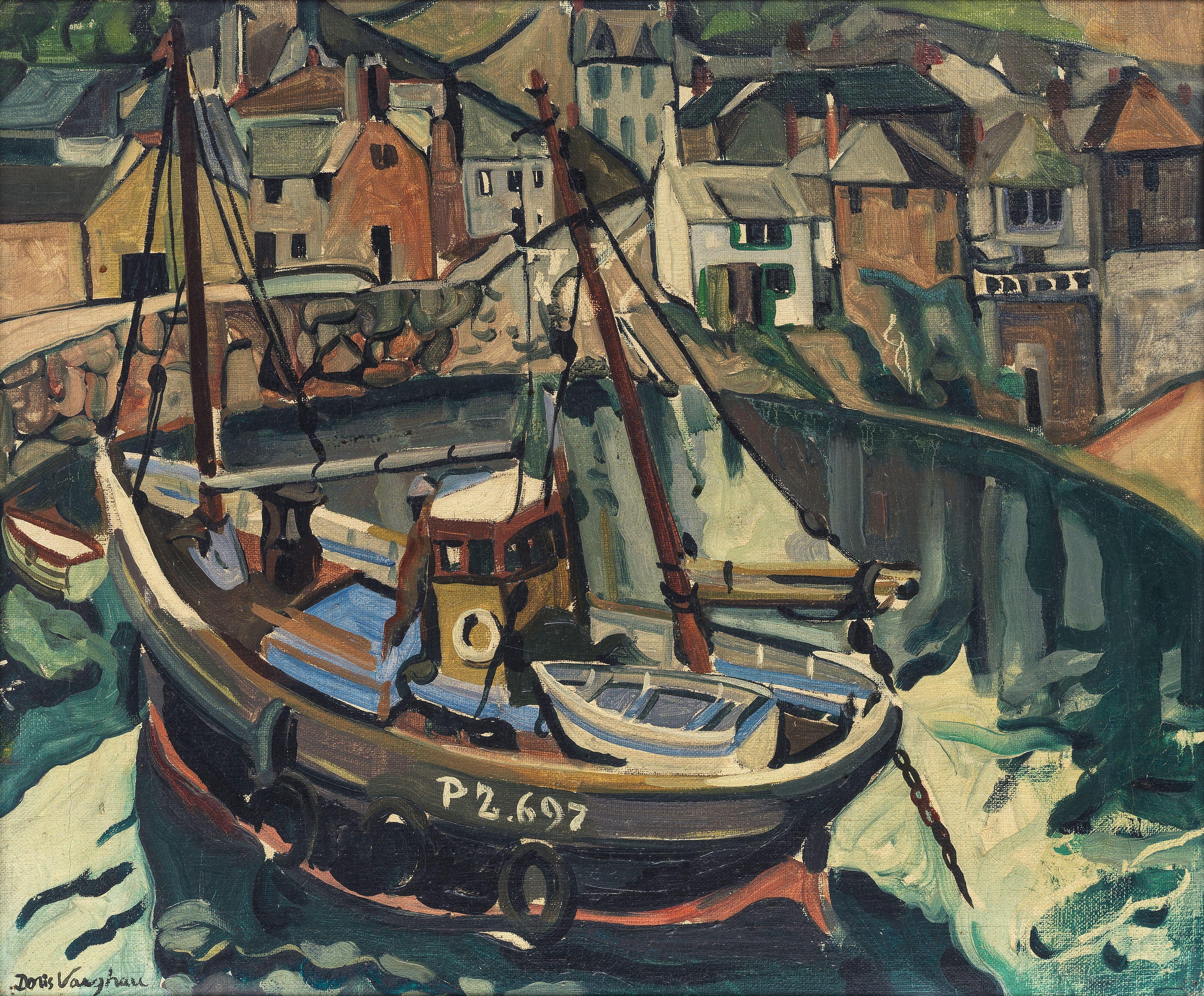Doris Vaughan - Boat in Harbour
