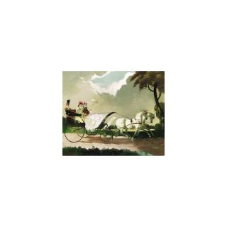 Doris Zinkeisen - A Pair Of Greys