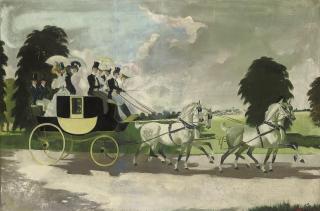 Doris Zinkeisen - An afternoon in the park