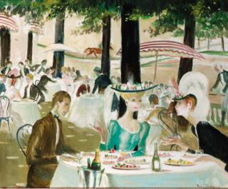 Doris Zinkeisen - Parchet Dauphine, Paris