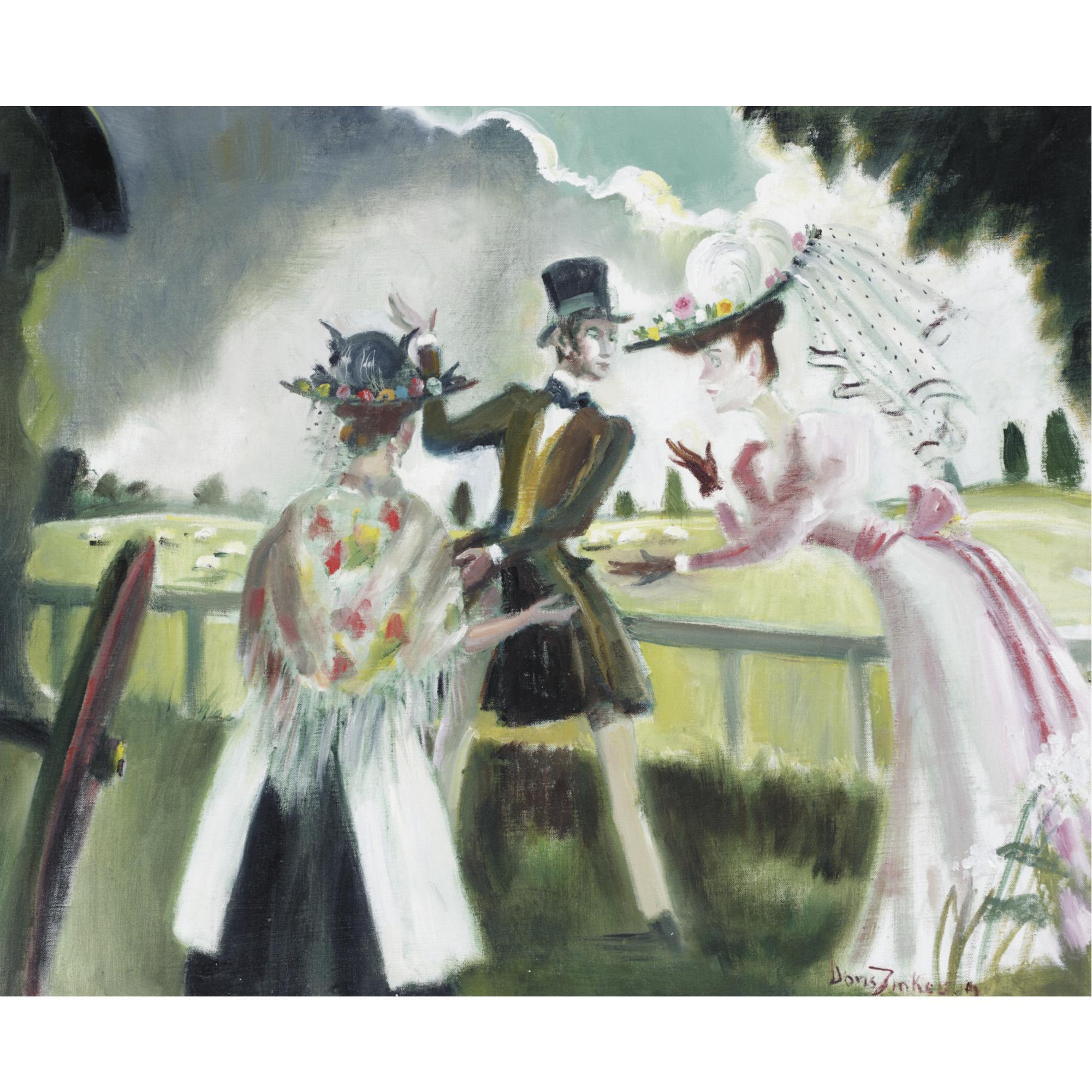 Doris Zinkeisen - The Gypsy\'S Warning