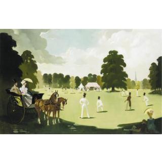Doris Zinkeisen - The Village Cricket Match