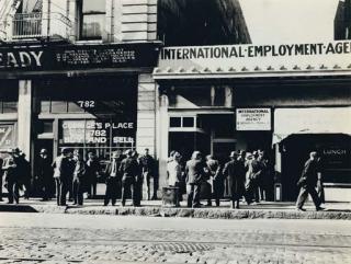 Dorothea Lange - Employment Agency, San Francisco, c. 1937