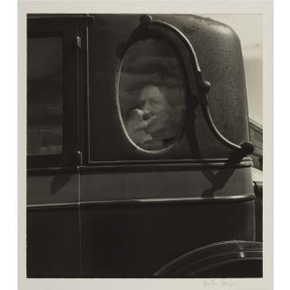 Dorothea Lange - \'Funeral Cortege, End Of An Era In A Small Valley Town, California\'