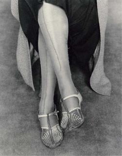 Dorothea Lange - Mended Stockings, San Francisco, 1934