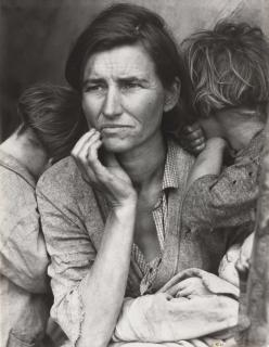 Dorothea Lange - Migrant Mother, Nipomo, California, 1936