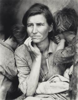 Dorothea Lange - Migrant Mother, Nipomo, California, 1936