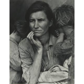 Dorothea Lange - Peapickers Family (Migrant Mother, Nipomo)