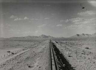 Dorothea Lange - Railway Tracks, Southwestern New Mexico