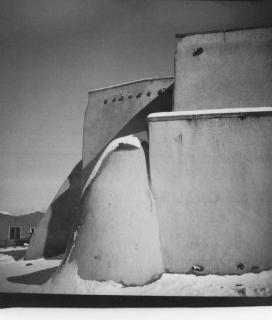 Dorothea Lange - Ranchos de Taos Church, New Mexico