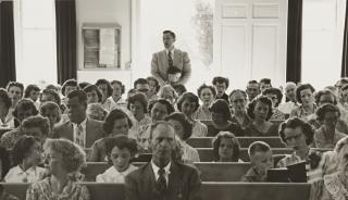 Dorothea Lange - Untitled (Church Service)