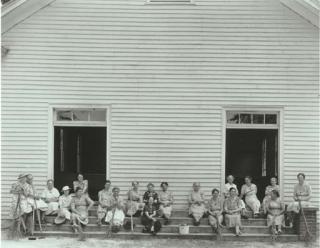Dorothea Lange - Women of the Congregation, North Carolina, 1939
