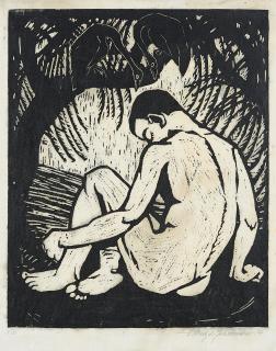 Dorothea Maetzel-Johannsen - Ohne Titel (männlicher Akt).