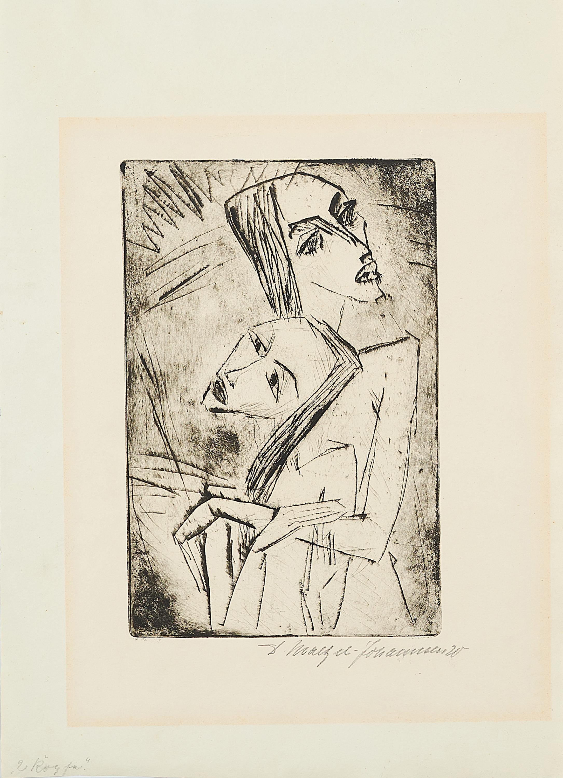 Dorothea Maetzel-Johannsen - Zwei junge Mädchen.