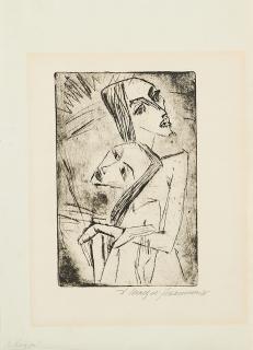 Dorothea Maetzel-Johannsen - Zwei junge Mädchen.