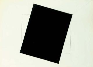 Dorothea Rockburne - Untitled (from the series \'Carte carbones\')