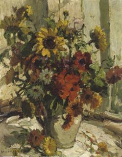Dorothea Sharp, R.B.A., R.O.I., V.P.S.W.A. - Flower piece