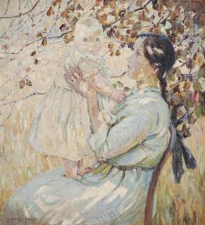 Dorothea Sharp, R.B.A., R.O.I., V.P.S.W.A. - \'My New Sister\'