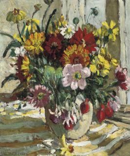 Dorothea Sharp, R.B.A., R.O.I, V.P.S.W.A. - Summer Flowers