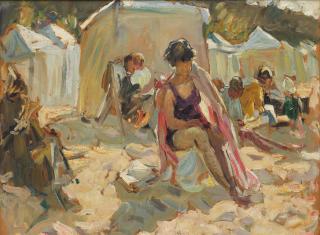 Dorothea Sharp, RBA, ROI - Drying off