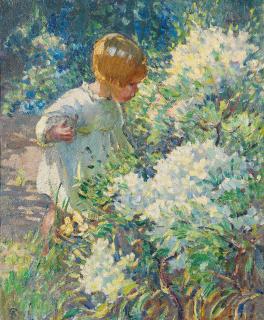 Dorothea Sharp, RBA, ROI - The scent of spring flowers