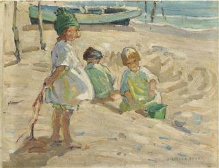 Dorothea Sharp - Children On The Beach