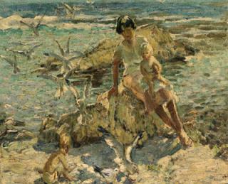 Dorothea Sharp - Feeding the Gulls