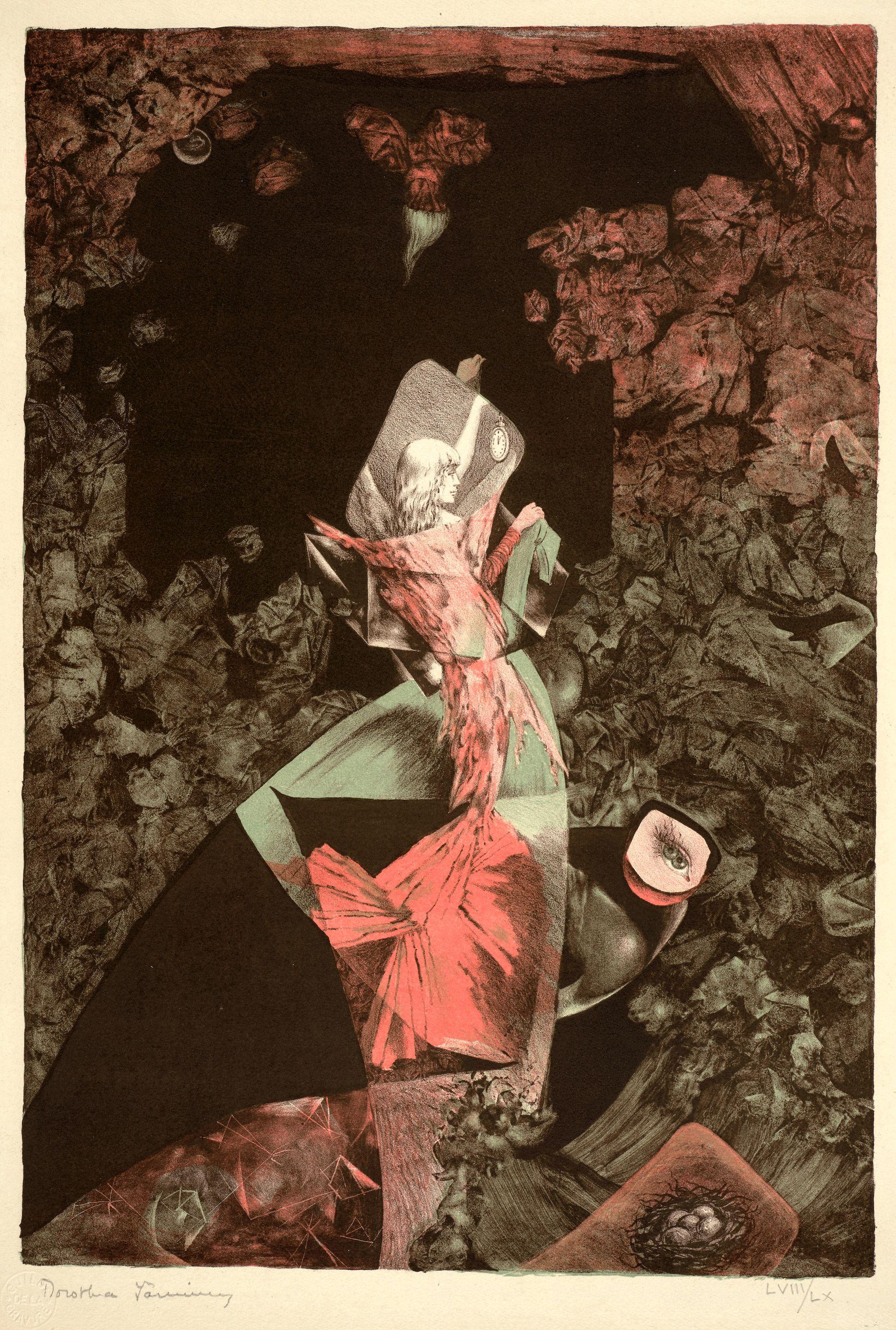 Dorothea Tanning - Bateau bleu (The Grotto)