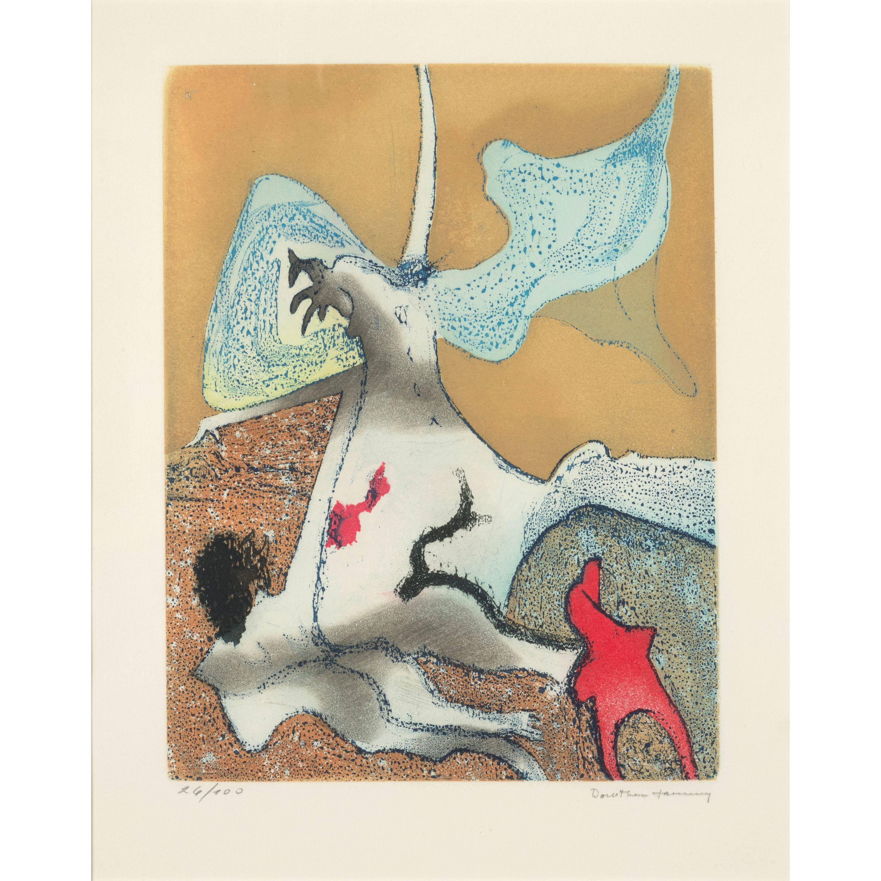 Dorothea Tanning - One Plate, from La mysticité charnelle de René Crevel