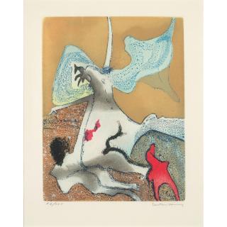 Dorothea Tanning - One Plate, from La mysticité charnelle de René Crevel