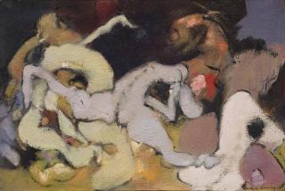 Dorothea Tanning - Un pont jeté pour la descente dans la rue